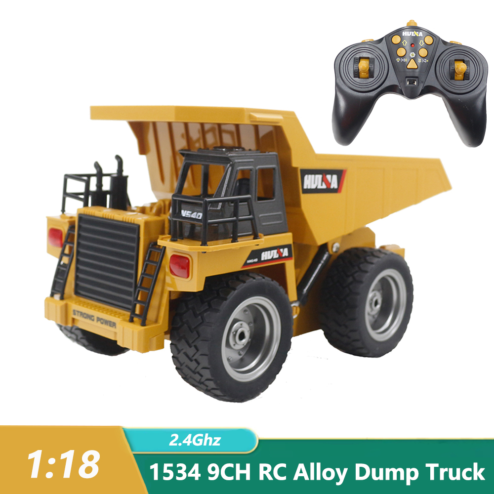 Heavy Equipment Games - HUINA 1534 9CH RC Alloy Vehicle