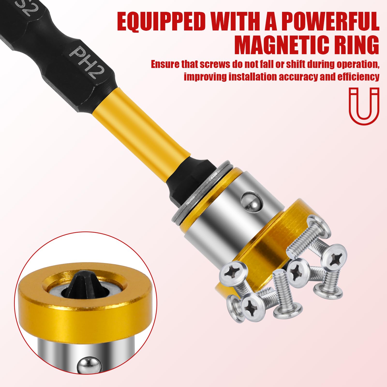 Rafford Magnetic Drywall Screw - Magnetic Drill Press recension och pris