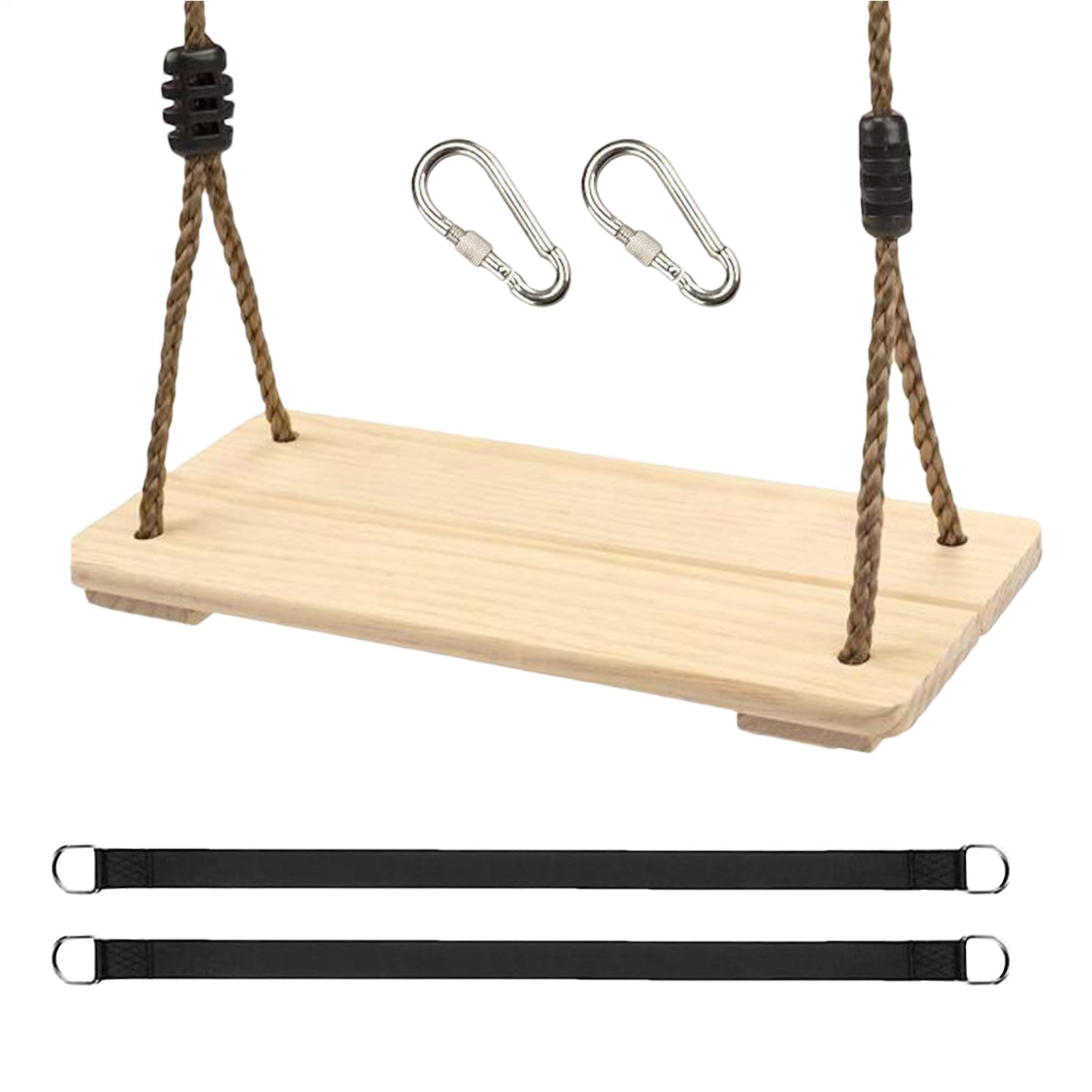 Wood Swing Wooden Tree Swings  - Heavy Equipment Games recension och pris