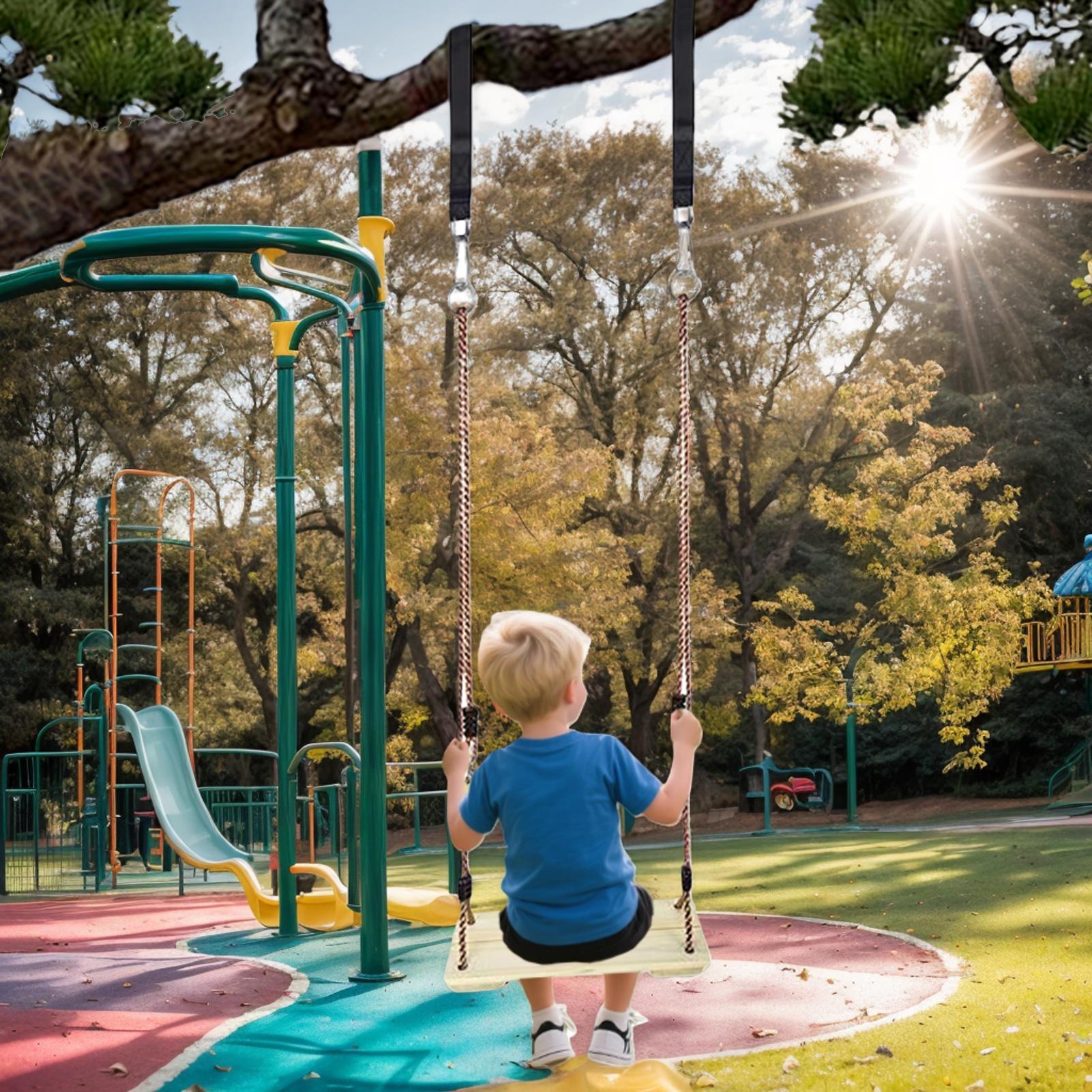 Wood Swing Wooden Tree Swings  - Heavy Equipment Games recension och pris