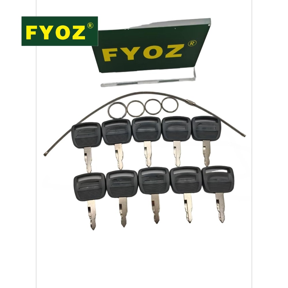 10pcs Excavator Keys S450 For  - Heavy Equipment Komatsu recension och pris