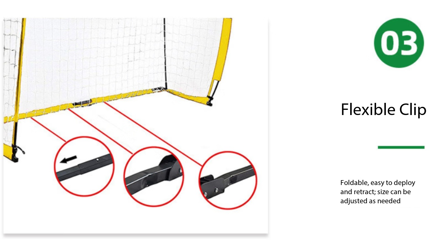 5×2 M Portable Folding Soccer  - Heavy Equipment Games recension och pris
