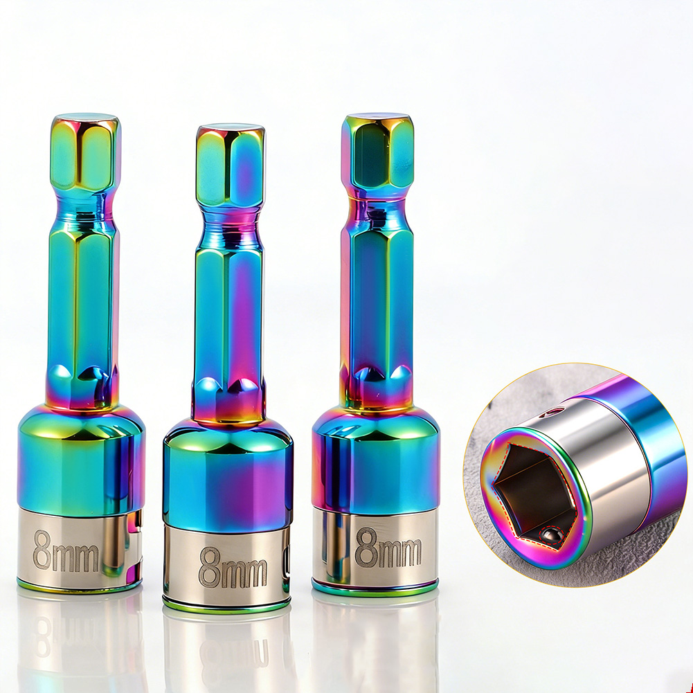 1/2Pcs 8mm Hex Socket Nut Driv - Magnetic Drill Press recension och pris