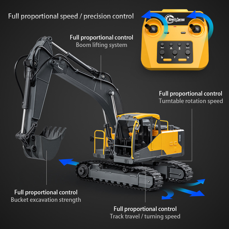 Double E E598  EC160E 1:16 E59 - Heavy Equipment Games recension och pris