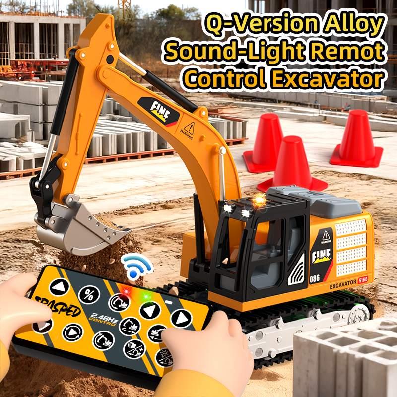 ZWN Remote Control Excavator D - Heavy Equipment Games recension och pris