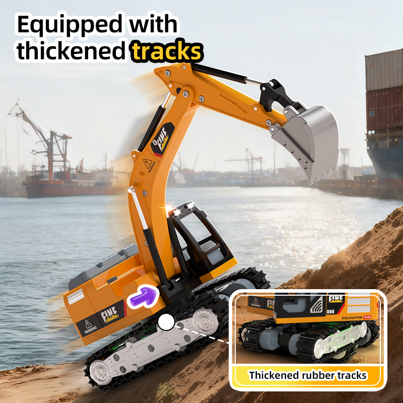 ZWN Remote Control Excavator D - Heavy Equipment Games recension och pris