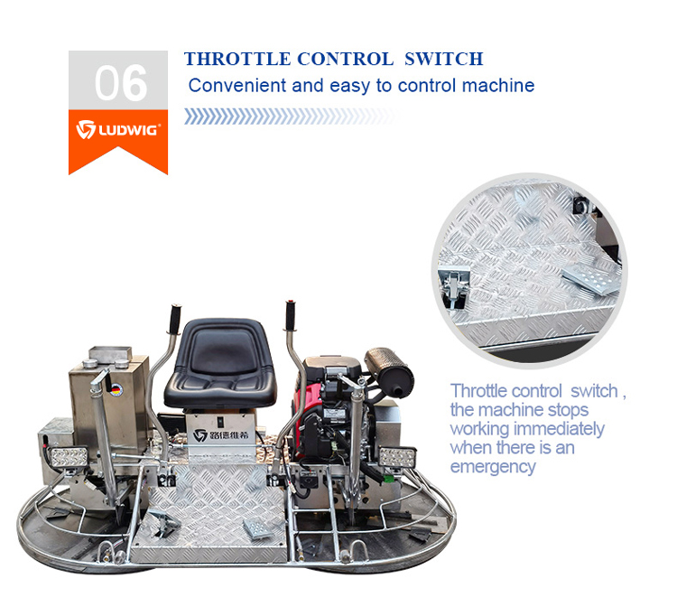 Mini Double Disc Ride On Power - Power Trowel Concrete recension och pris