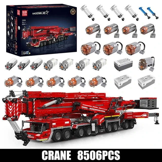 Mould King 17007 8506pcs Mobil - Heavy Equipment Games recension och pris