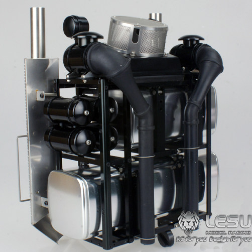RC 1/14 LESU Metal Heavy Equip - Dump Truck Heavy Equipment recension och pris