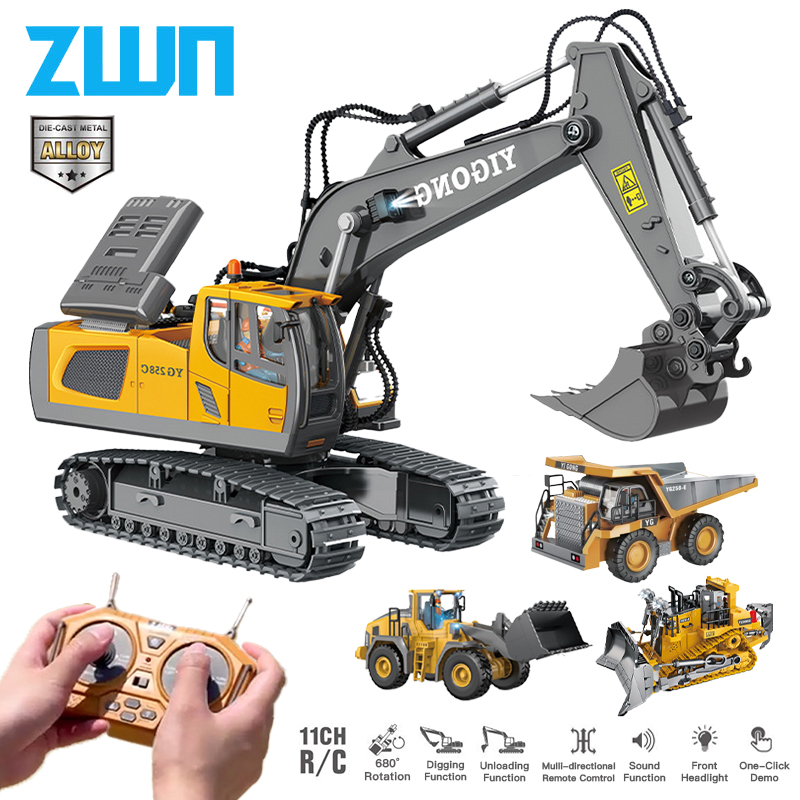 ZWN 2.4G Remote Control Excava - Heavy Equipment Games recension och pris
