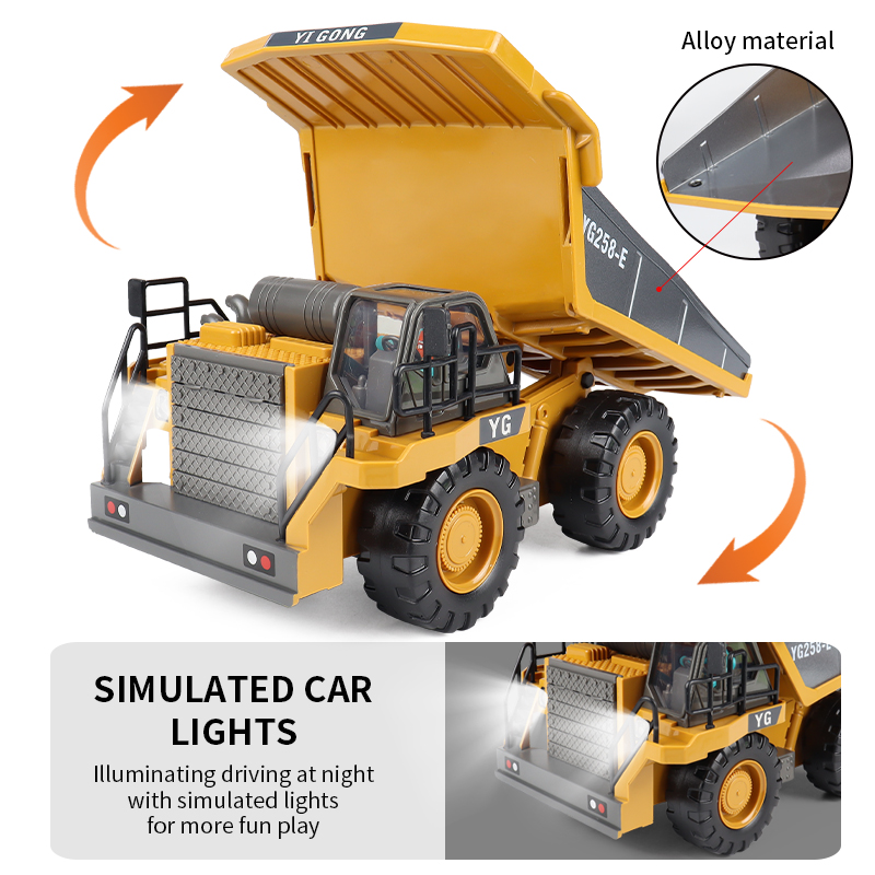 ZWN 2.4G Remote Control Excava - Heavy Equipment Games recension och pris