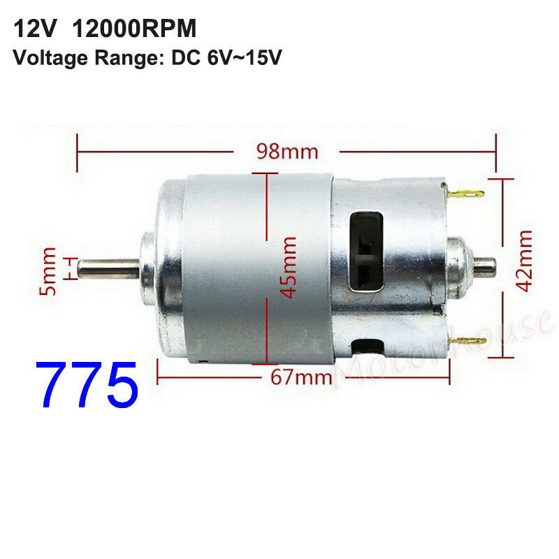 RS-775/795/895 Carbon Brush Mo - Magnetic Drill Press recension och pris